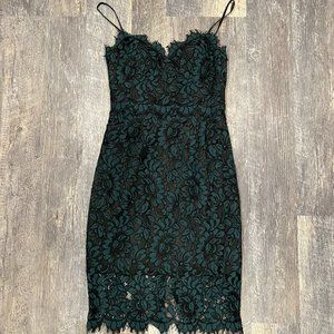 ELIZA J SWEETHEART NECK LACE DRESS | Size 2